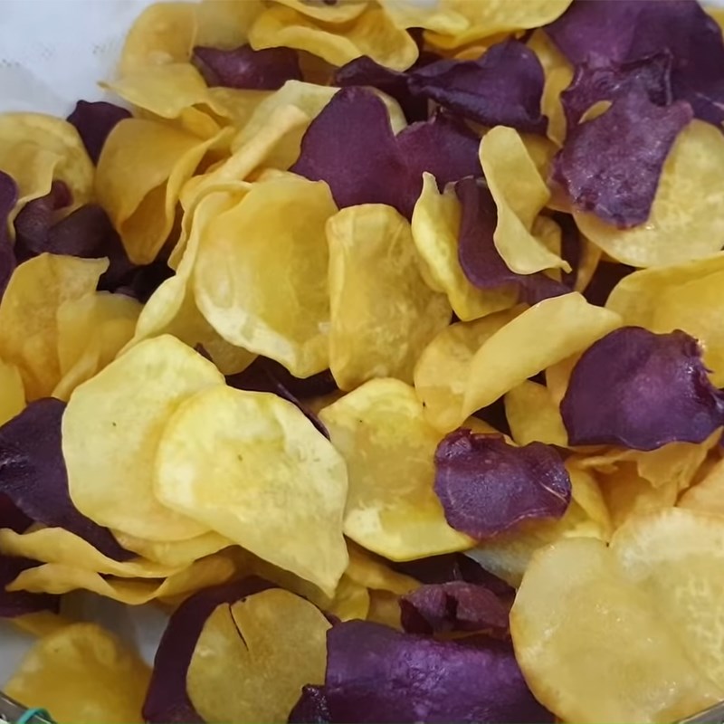 Step 2 Frying sweet potatoes Butter fried sweet potatoes