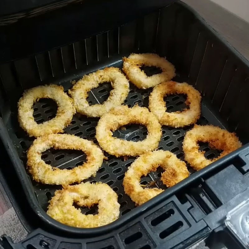 Step 4 Fry the squid Deep-fried squid using an air fryer