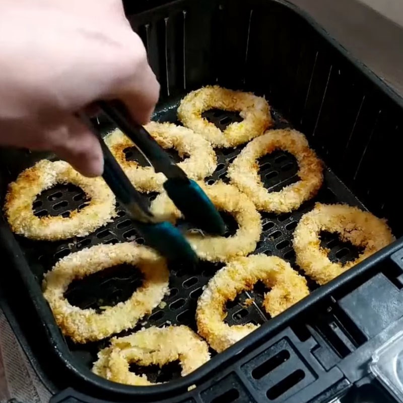 Step 4 Fry the squid Deep-fried squid using an air fryer