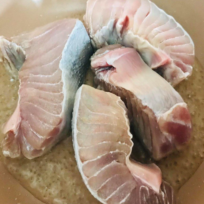 Step 2 Sauté the fish Tuna with pepper