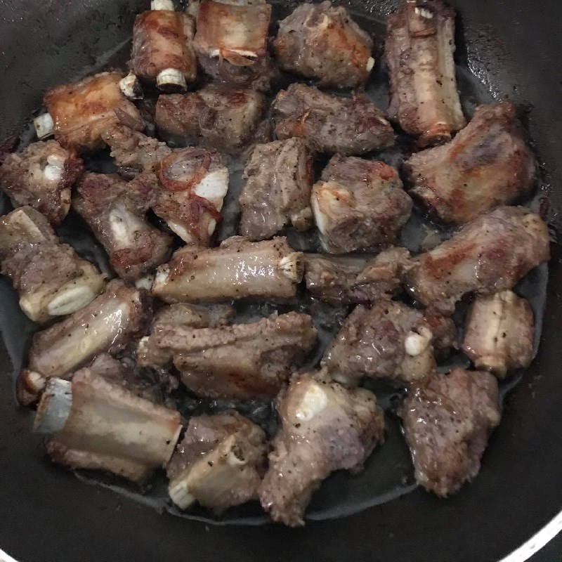 Step 2 Fried Ribs Sweet and Sour Ribs (recipe shared by users)