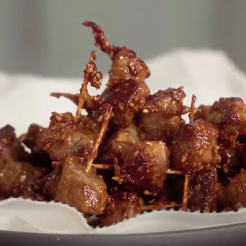 Step 3 Fried Beef Fried Sesame Beef
