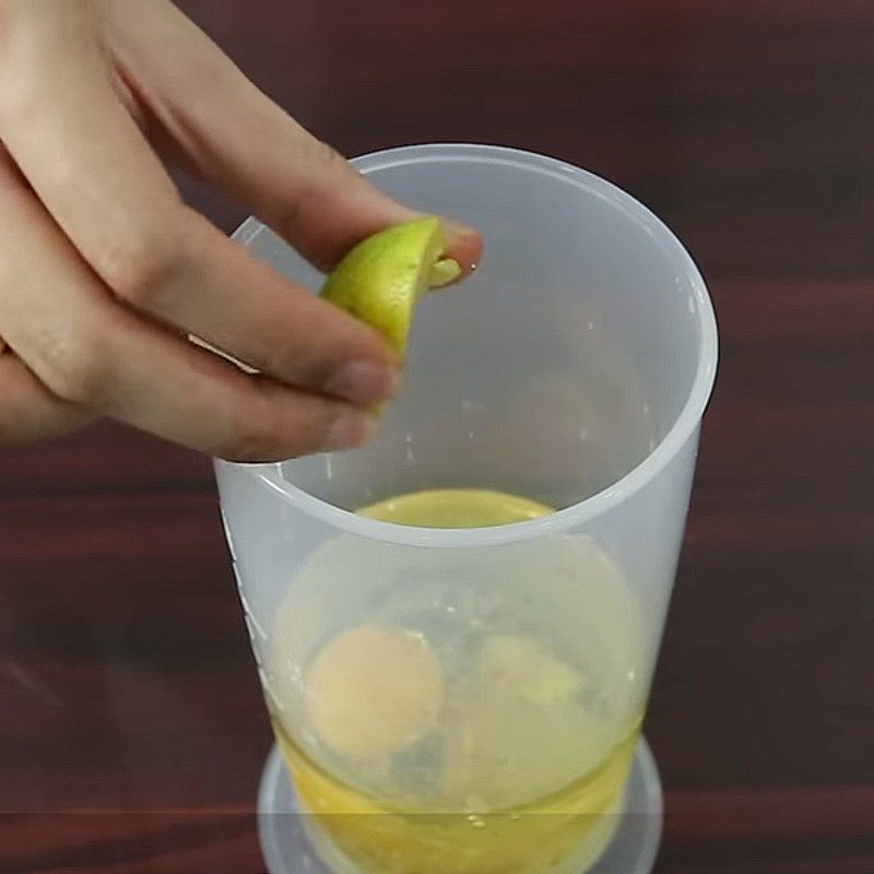 Step 1 Add ingredients to the blender Mayonnaise Sauce