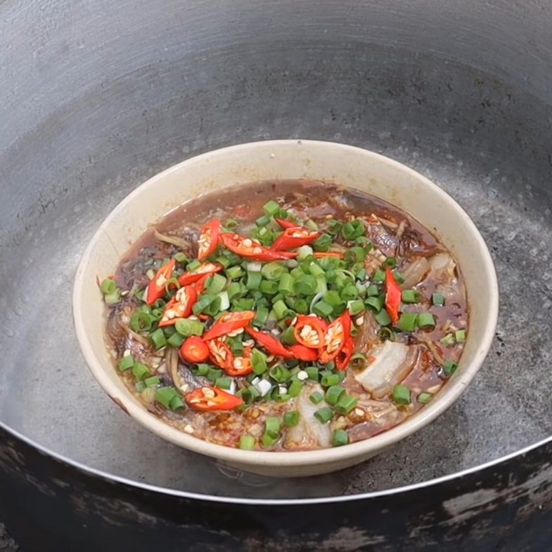Step 4 Steam the Fish Sauce Fish Sauce with Pork Belly
