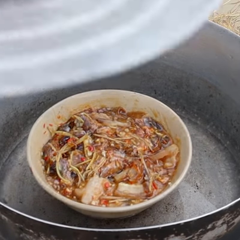 Step 4 Steam the Fish Sauce Fish Sauce with Pork Belly