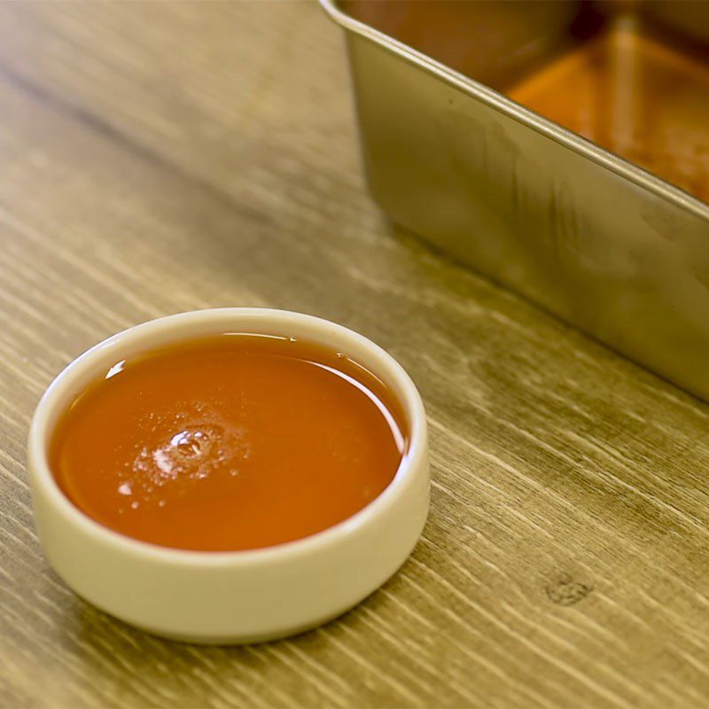 Step 3 Pouring Honey jelly