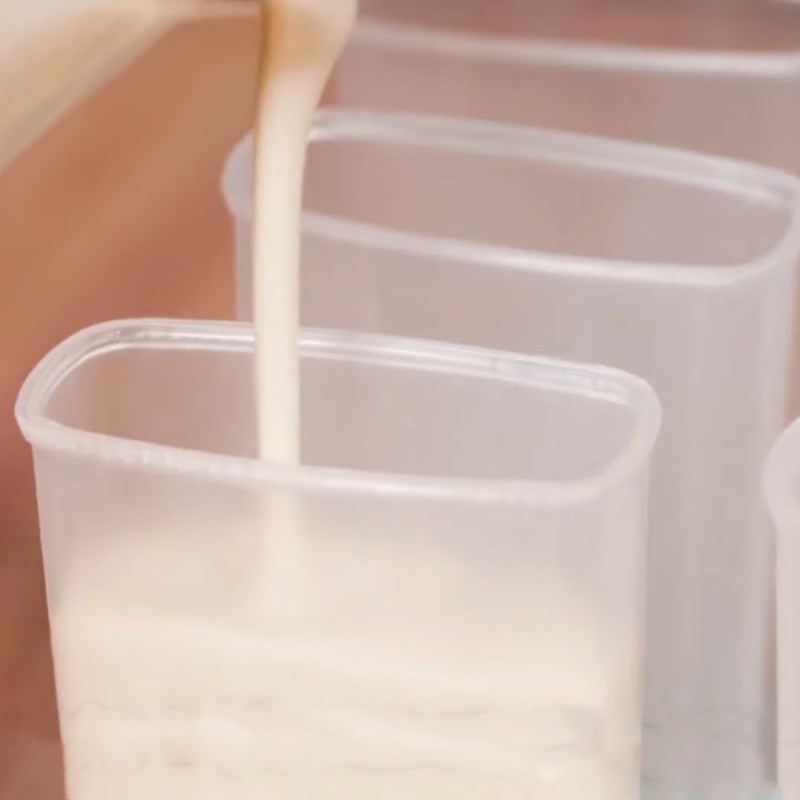 Step 4 Pour into molds and chill Cereal ice cream