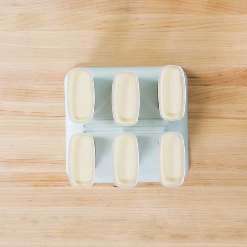Step 4 Pour into molds and chill Cereal ice cream