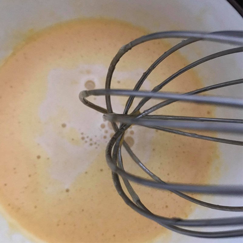 Step 2 Heat the milk mixture Lychee Ice Cream