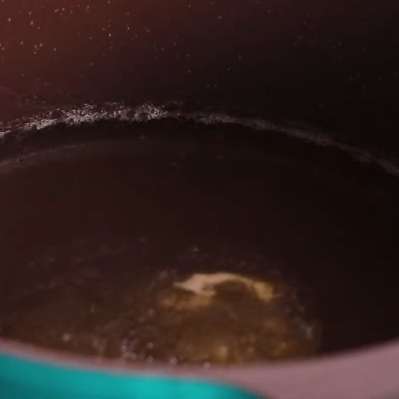 Step 1 Boil Sugar Water Orange Flavored Marshmallow Candy