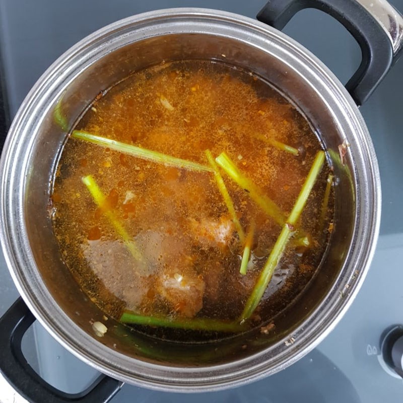 Step 2 Stew the beef Beef noodles