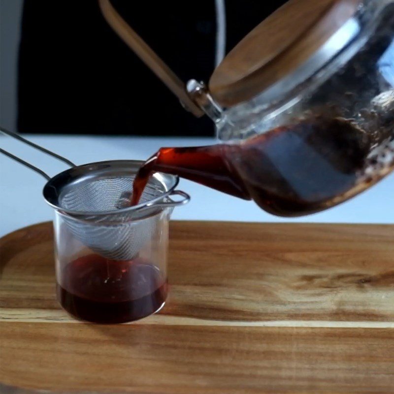 Step 1 Steep the tea Blended milk tea