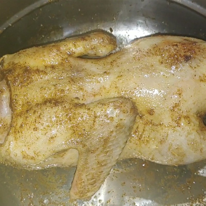 Step 5 Duck Stew Duck stew with lotus seeds