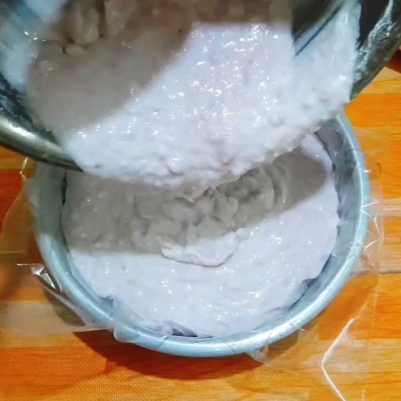 Step 3 Steamed Cake Purple Sweet Potato Cake