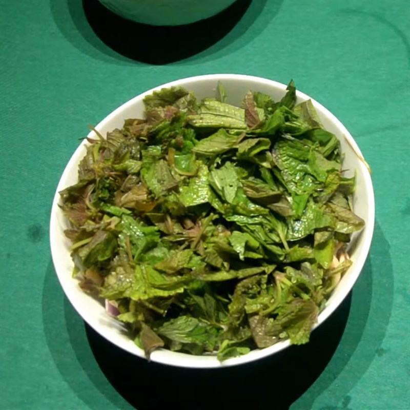 Step 3 Steamed Intestines Steamed Intestines with Perilla