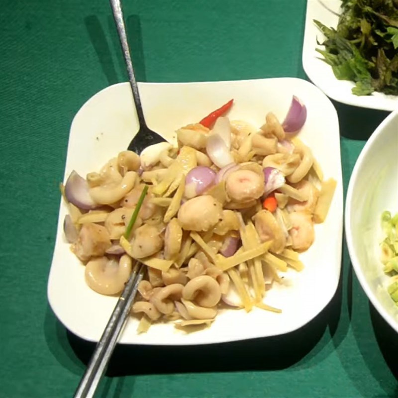 Step 3 Steamed Intestines Steamed Intestines with Perilla