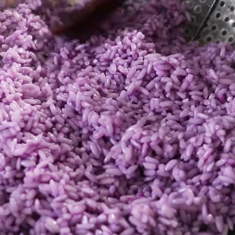 Step 2 Steaming Sticky Rice with Thai Coconut Cream
