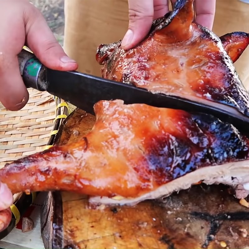 Step 5 Completion Whole roasted pig