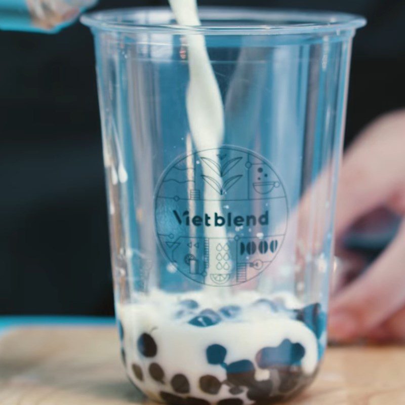 Step 3 Complete Roasted Rice Milk Tea with Tapioca