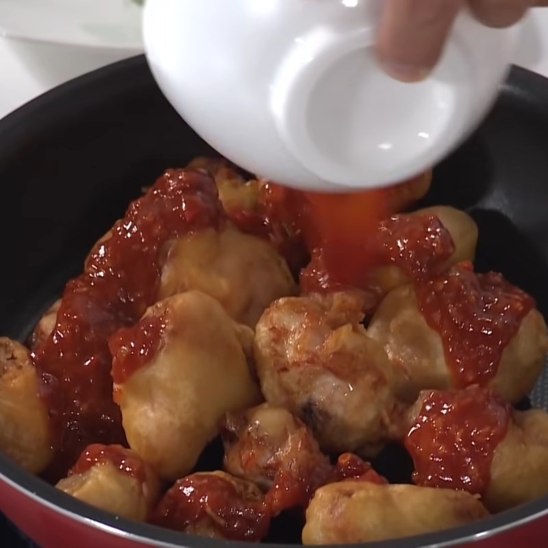 Step 5 Completion Fried chicken wings
