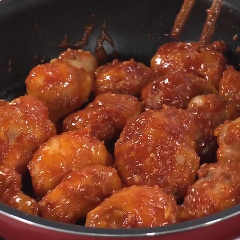Step 5 Completion Fried chicken wings
