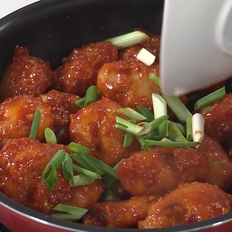 Step 5 Completion Fried chicken wings