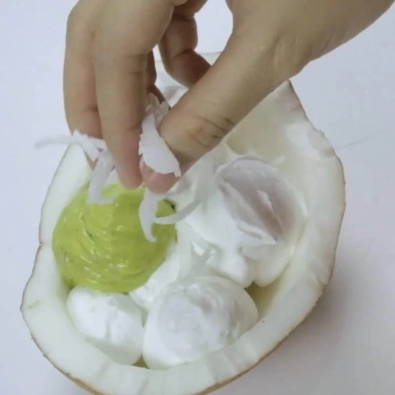 Step 4 Complete Coconut Avocado Ice Cream