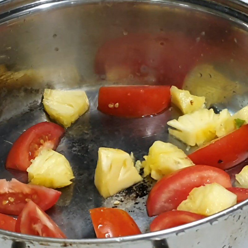 Step 4 Completion Squid hot pot Dai Lanh - Nha Trang