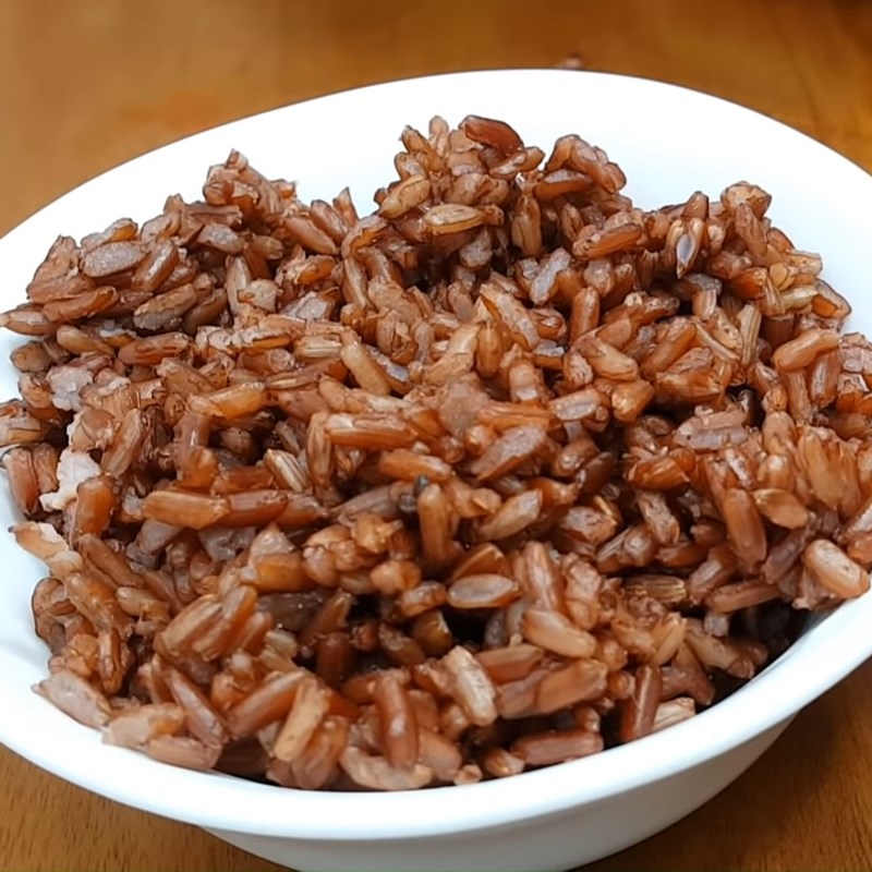 Step 5 Completion Brown rice sesame salt