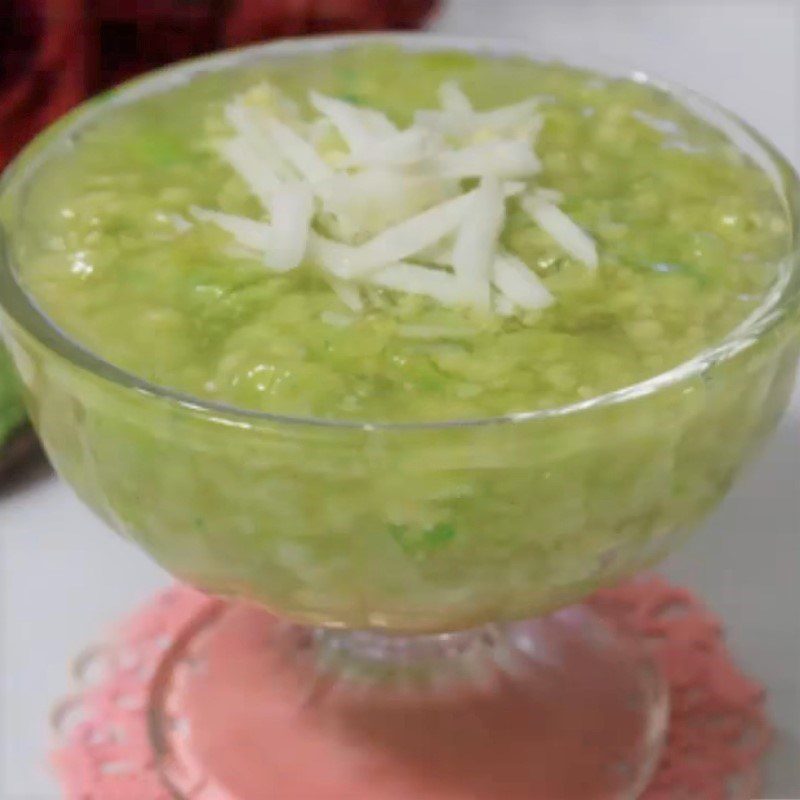Step 5 Completion Green bean sticky rice dessert