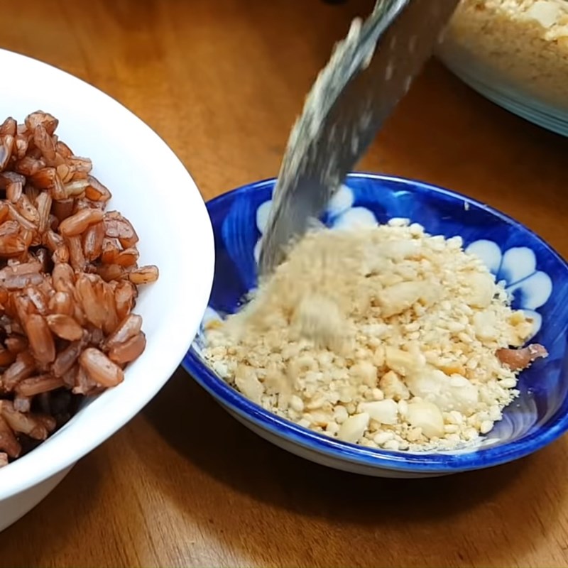 Step 5 Completion Brown rice sesame salt