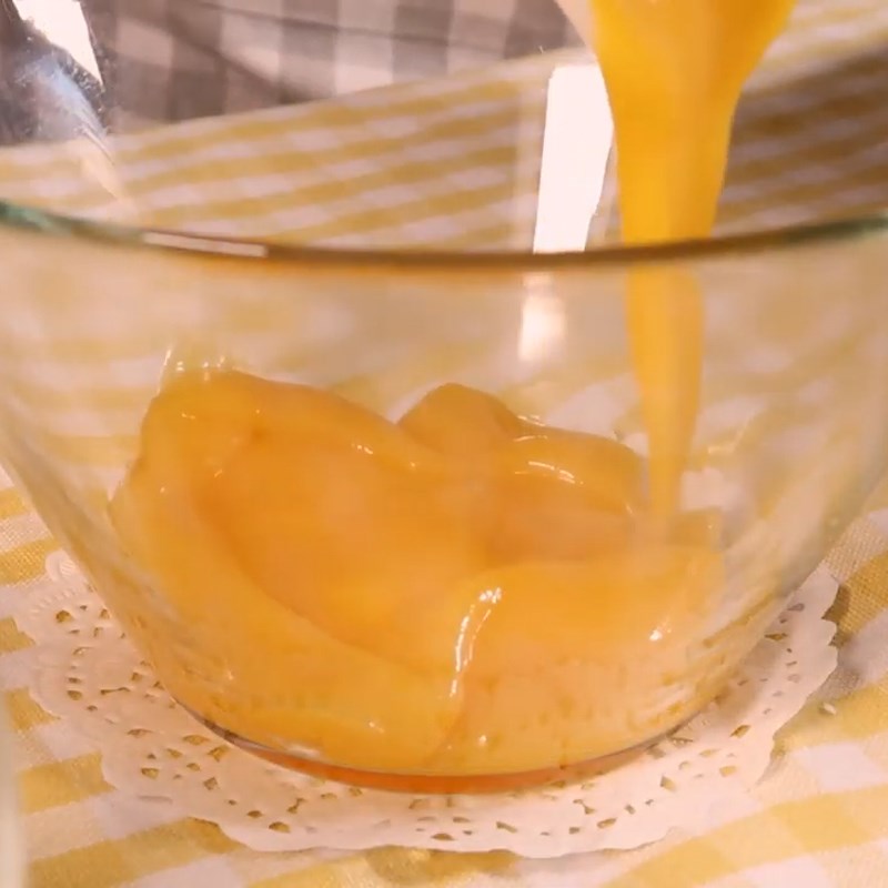 Step 5 Completion of mango Bingsu