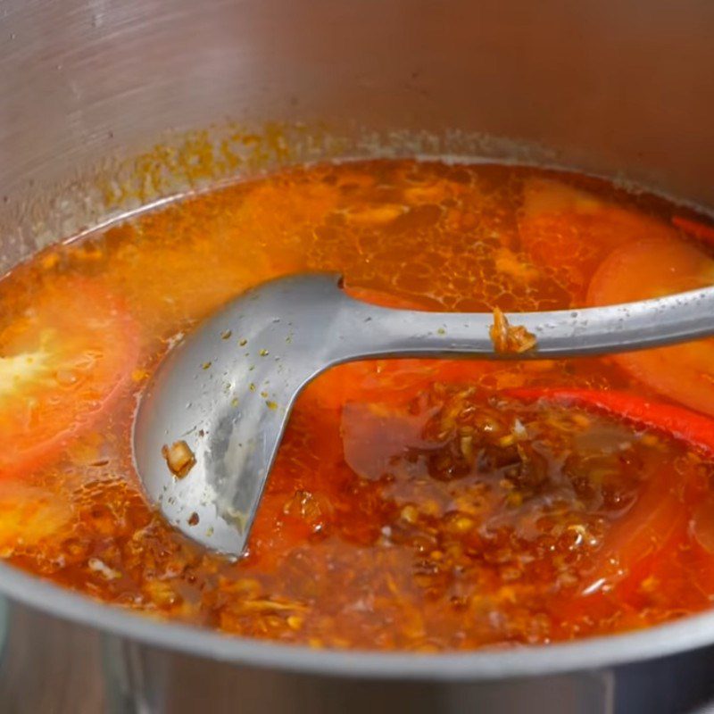 Step 7 Completion of Satay Hot Pot