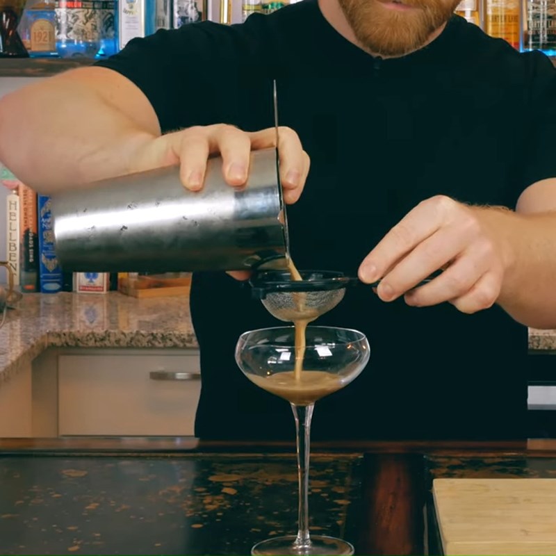 Step 2 Finish Espresso Martini Cocktail