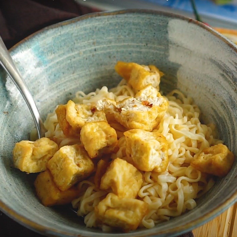 Step 4 Completion Peanut Butter Udon Noodles