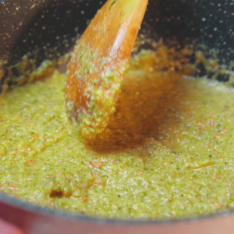 Step 5 Completion Broccoli Vegetable Soup