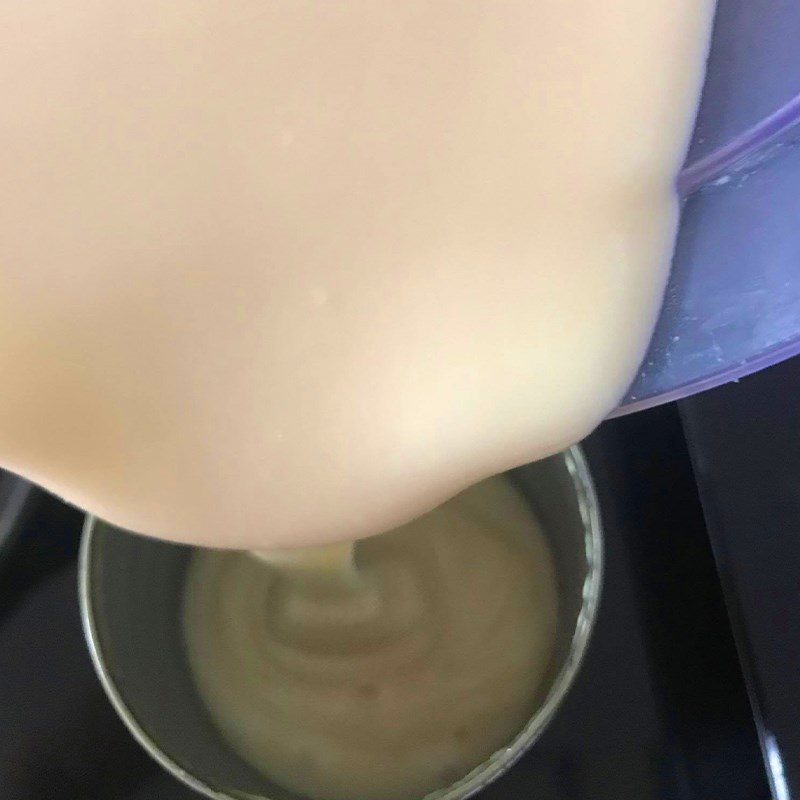 Step 4 Completion of Mung Bean Ice Cream with Coconut Milk using a Blender