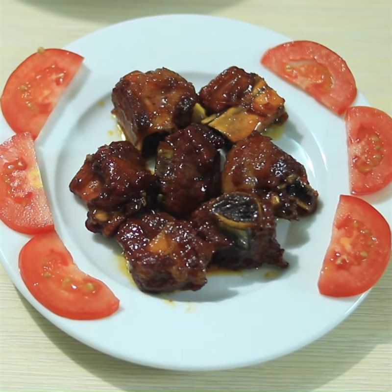 Step 4 Completion Braised Pork Ribs with Pepper