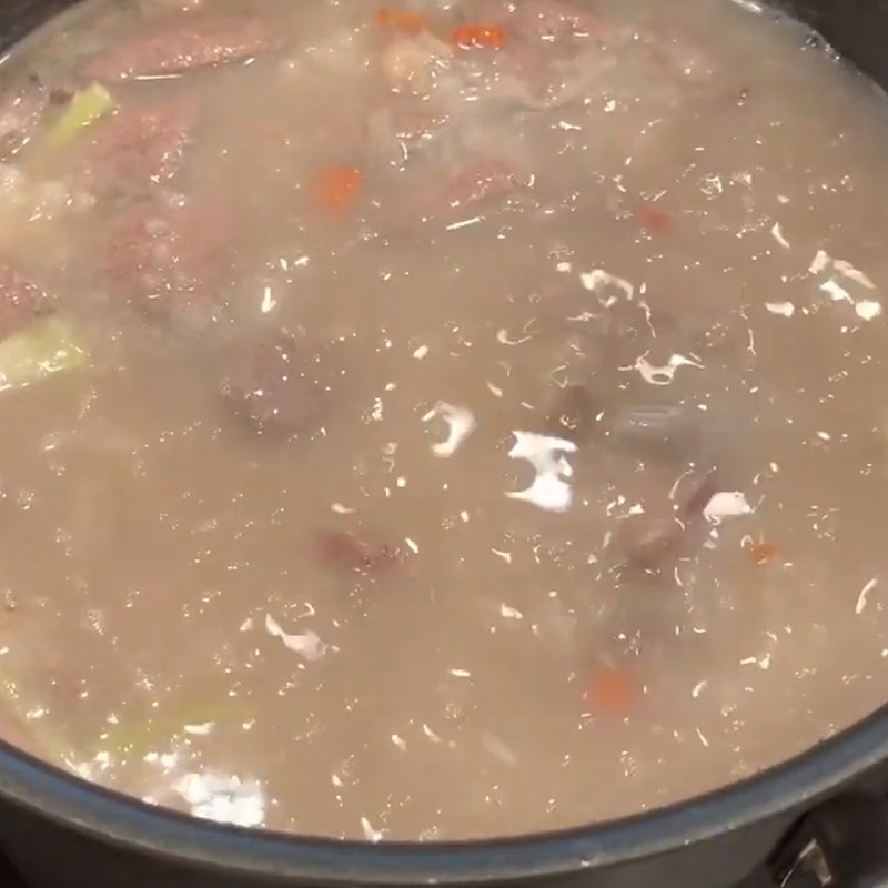 Step 6 Completing Central Region Intestine Porridge