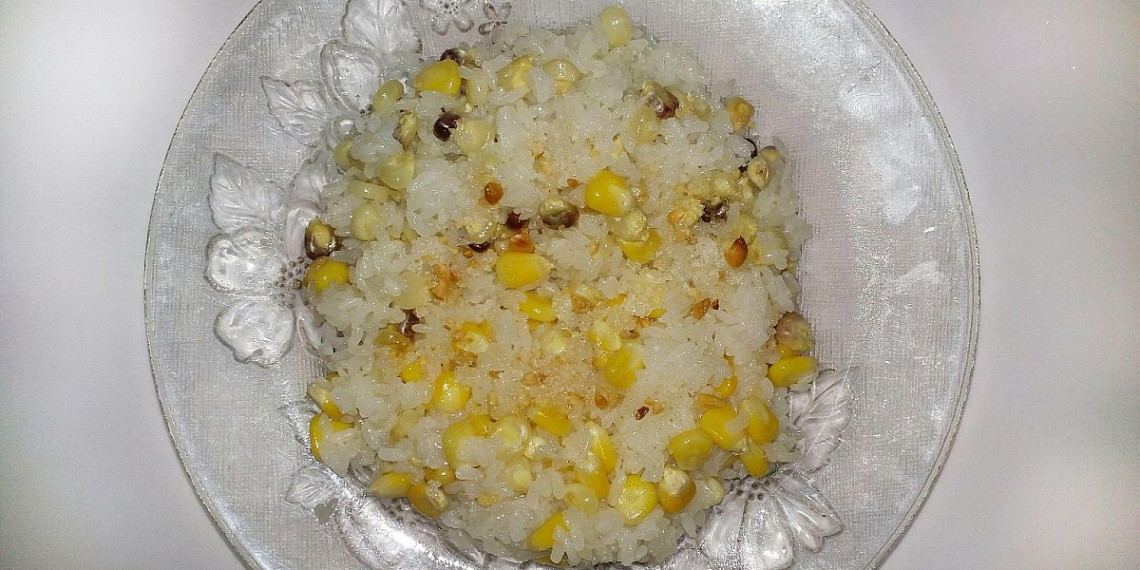 how to cook american corn rice and delicious simple sticky corn rice at home 12941