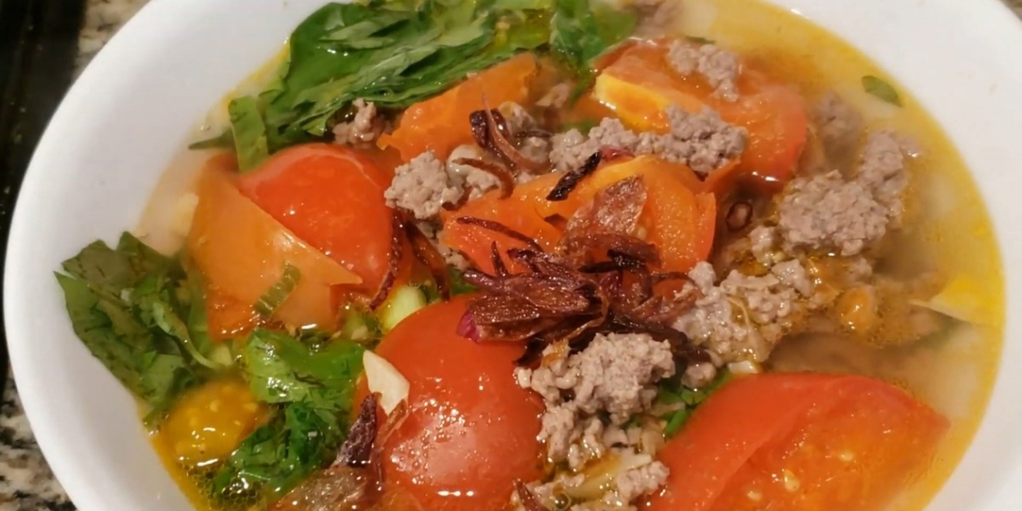 how to cook beef noodles with sour sweet tomato simple delicious for 13436