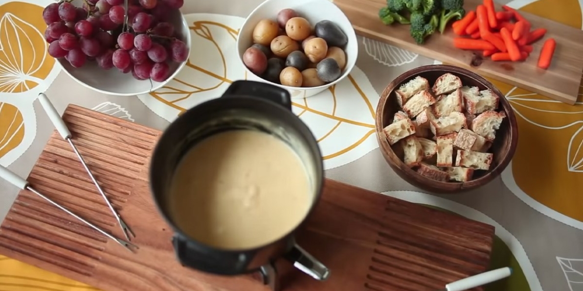 how to cook cheese fondue swiss style simple delicious 04334