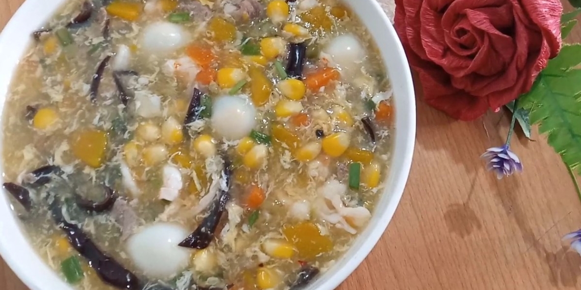 how to cook shrimp soup with quail egg delicious nutritious for kids 08044