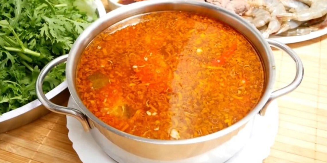 how to cook spicy sour hot pot rich flavor for family meal 14794