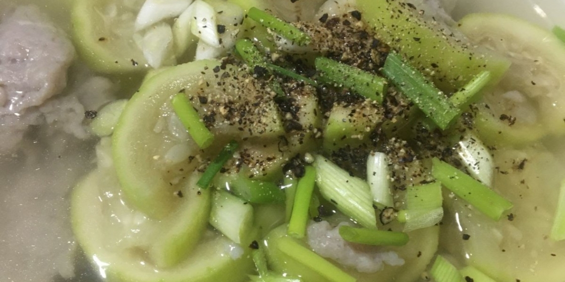 how to cook sweet bitter melon soup with fish simple and delicious 13298