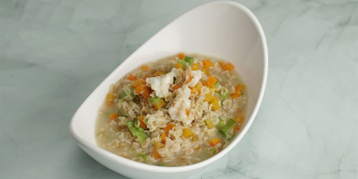 how to cook yen mach rice porridge with shrimp and vegetables simple delicious 05994