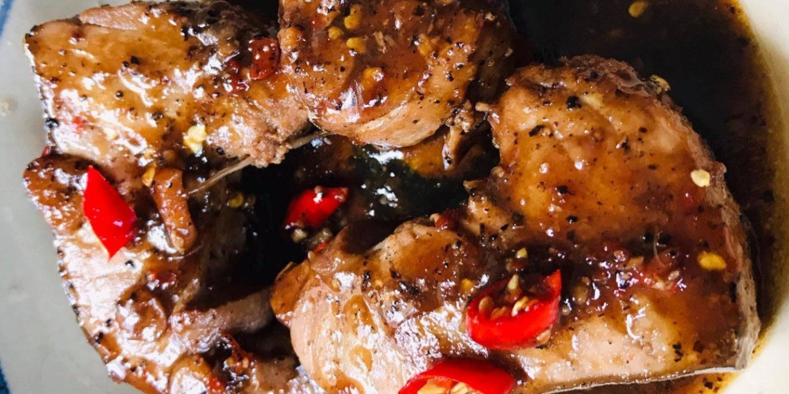 how to dry fish with pepper deliciously fragrant serve with rice 13727