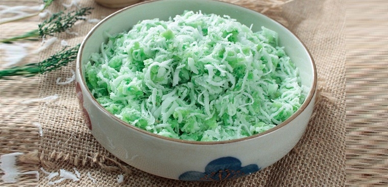 how to make beautiful glutinous rice with fragrant coconut 01743