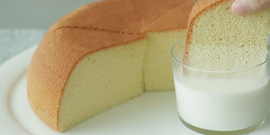 how to make castella cake taiwanese sponge cake in a rice cooker 04177