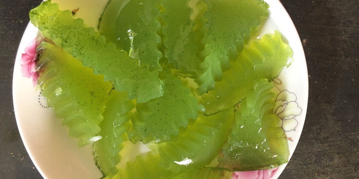 how to make coconut leaf jelly not smelly delicious simple at 14877